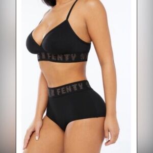 Savage X Fenty Black Women's Bra Set